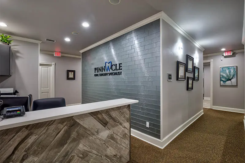 Oral Surgery Reception | Pinnacle Oral Surgery Specialist