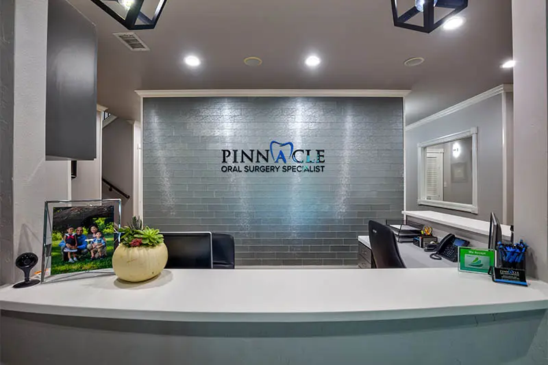 Oral Surgery Reception | Pinnacle Oral Surgery Specialist